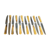 Cutlery set 12 knives Pouyet Frères Paris