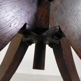 Oak desk chair, studio chair, height adjustable, 1930s