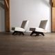 Pair of Pierre Jeanneret 'Fireside' chairs, model No. PJ-SI-36-A