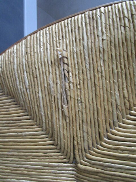 Old mulched nursing chair