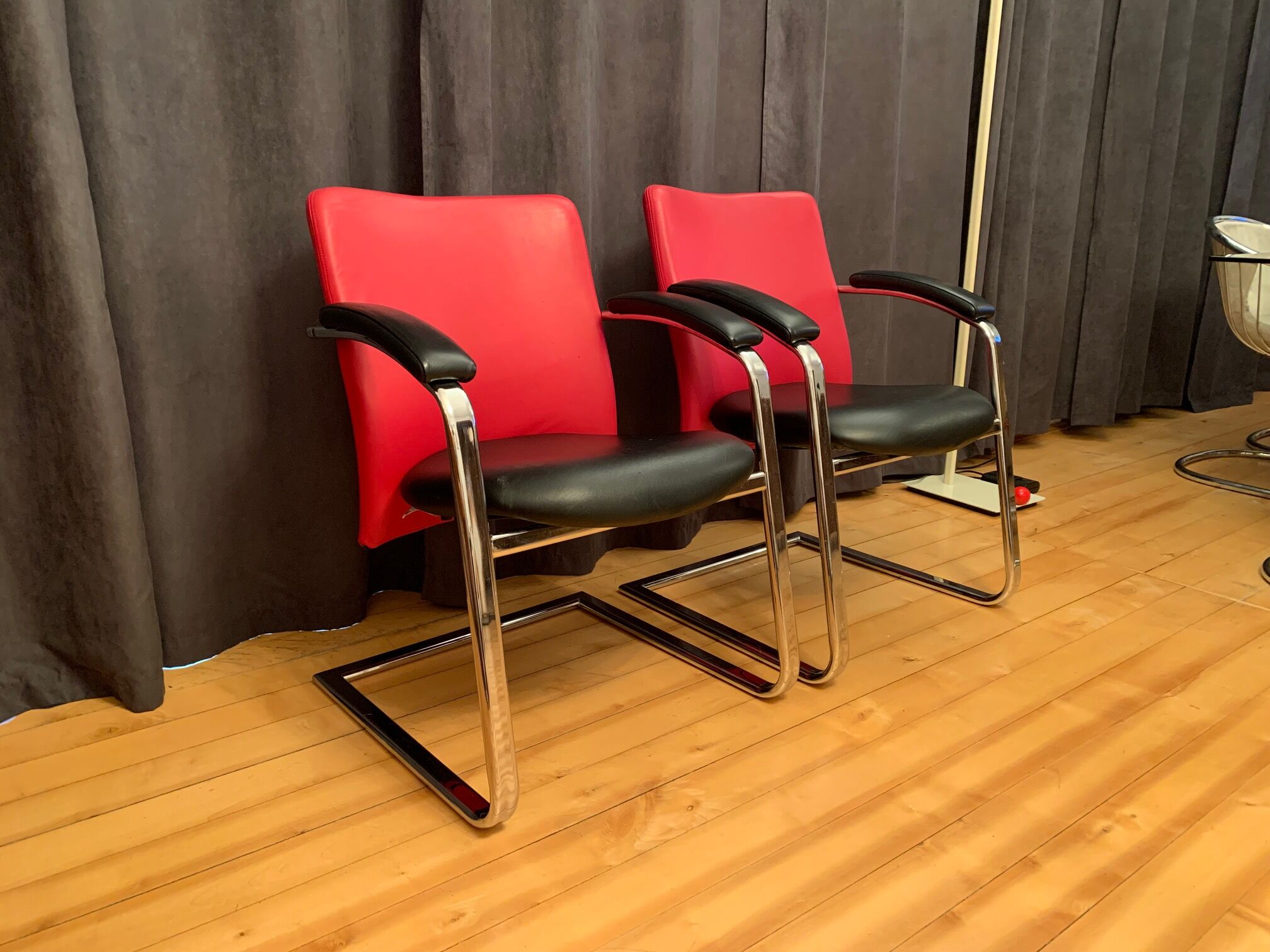 Pair of Löffler armchairs, Germany