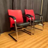 Pair of Löffler armchairs, Germany