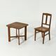 Modernist Amsterdam School Oak Side Table 1920s