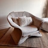 Betty Cobonpue Scultura rattan fauteuil 80’s