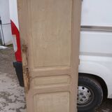 Porte ancienne patine beige
