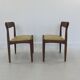 Vintage Danish Dining Chairs in Teak by H.W. Klein for Bramin, Set of 2