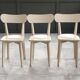 Series of 5 vintage chairs/antique bistro
