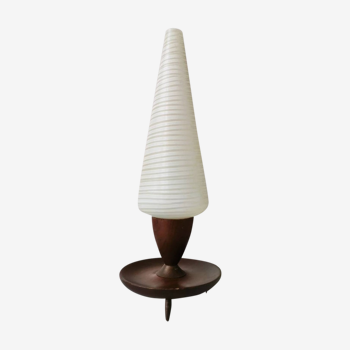 Table lamp tripod vintage Danish design, 1960