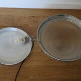 Applique, plafonnier en verre holophane XXL