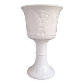Plant pot on stand - ceramic plant holder