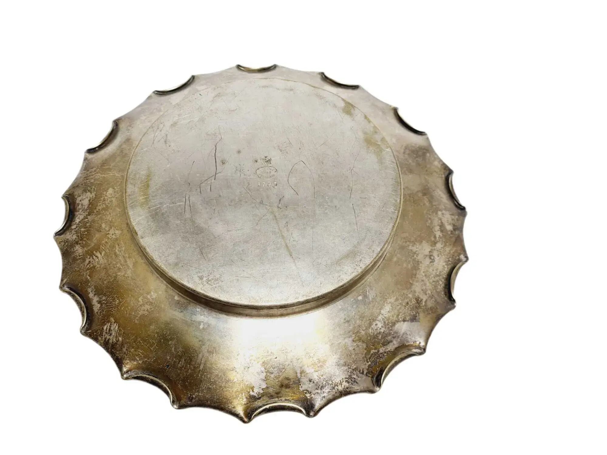 AVX Norblin Art Deco Tray with Glass Insertion