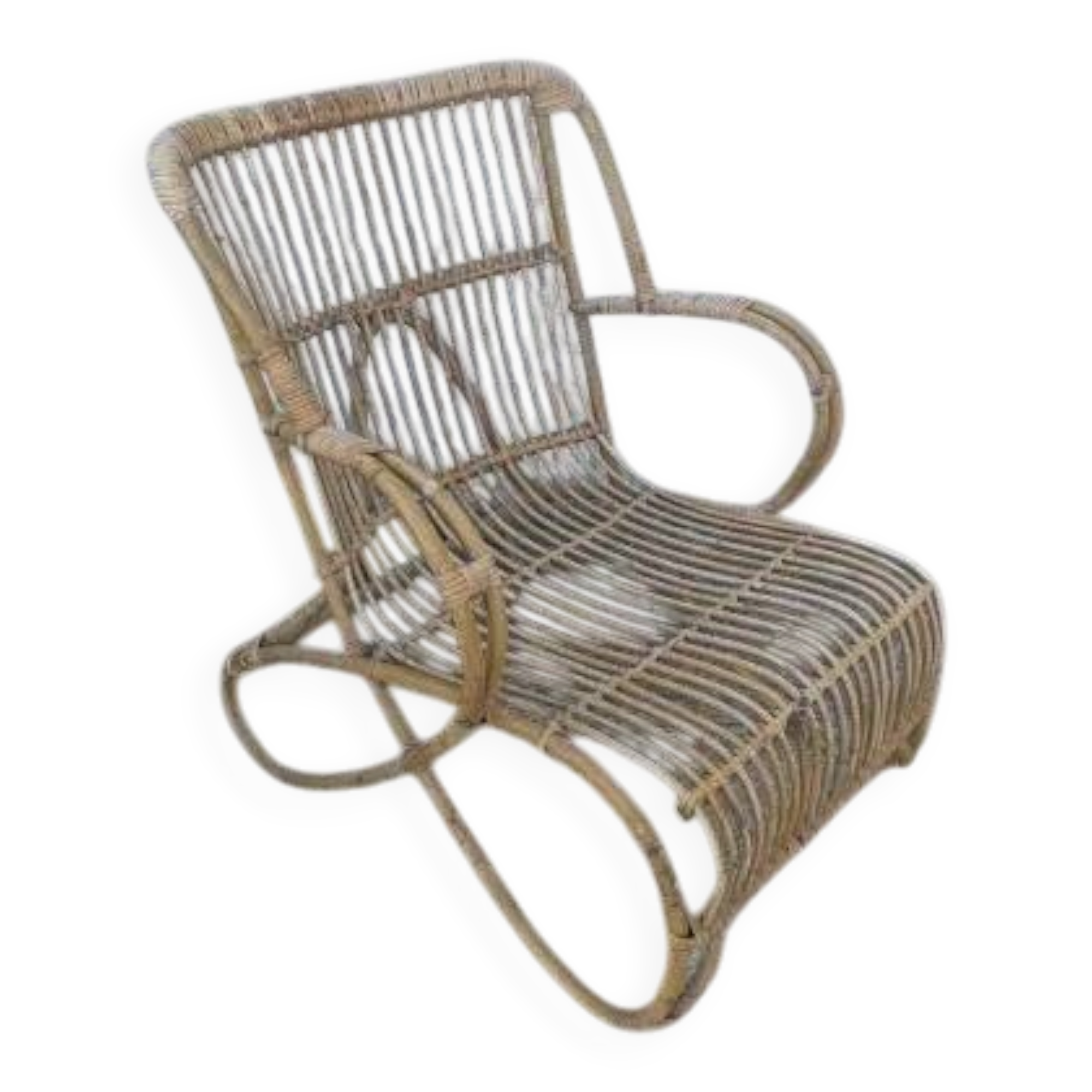Omar rattan armchair