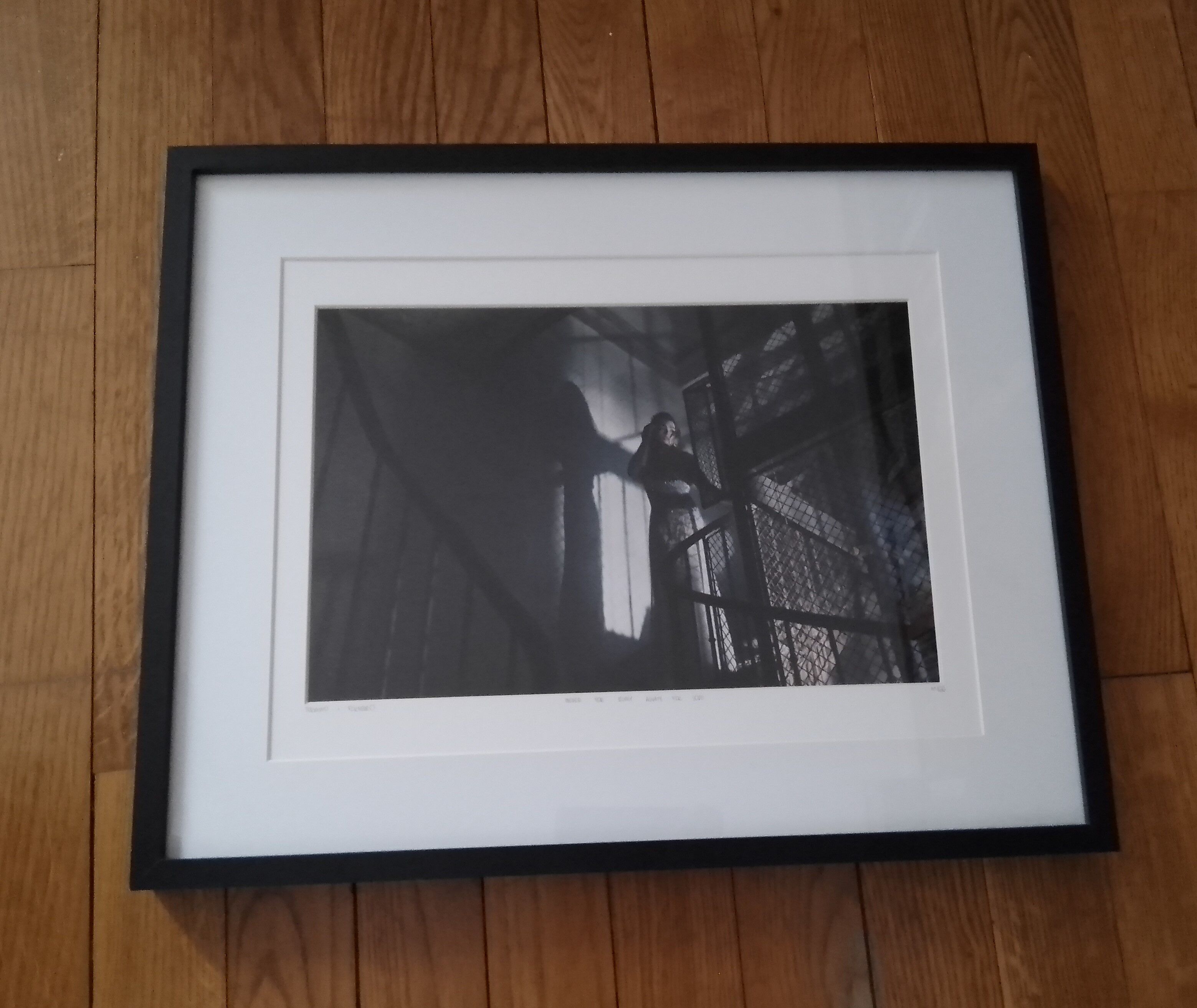 Frame photograph "Never for money always for love" by Formento & Formento
