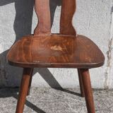 Brutalist bistro chair (1960s)