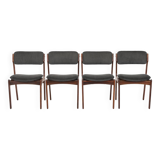 Set of 4 'Model 49' dining chairs by Erik Buch for O.D. Møbler, Denmark 1960s
