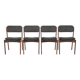 Set of 4 'Model 49' dining chairs by Erik Buch for O.D. Møbler, Denmark 1960s