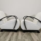 Restored armchairs by Jindrich Halabala, Set of 2
