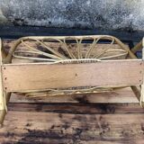 Rattan magazine holders
