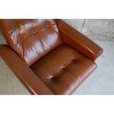 Armchair paul gaucuin in skaï 1950