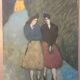 Painting The Confidence, the Two Friends, 20th Century