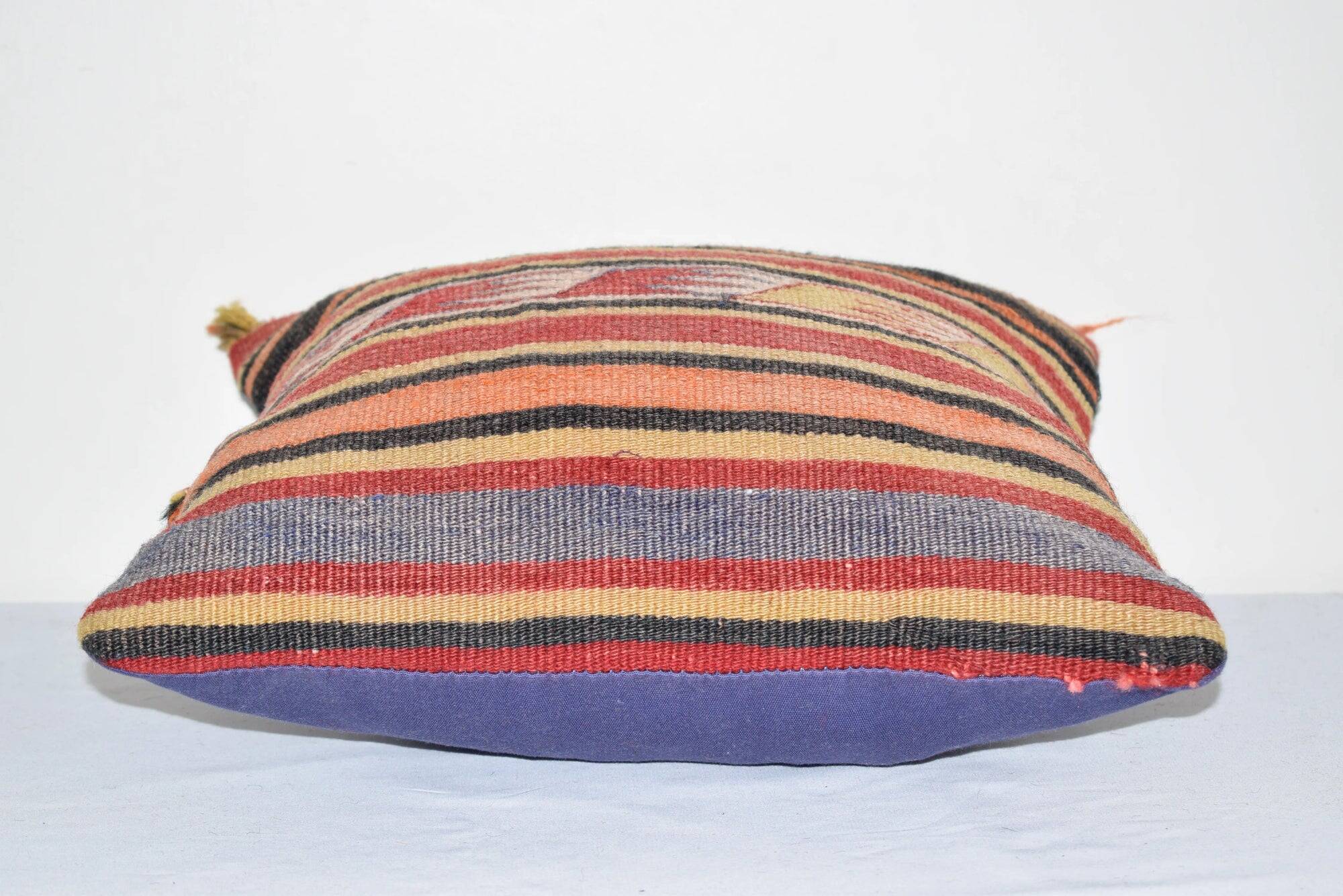 Housse de coussin kilim vintage 41x41 cm
