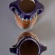 Pair of Art Deco Amphora Vases – Bohemia 1920s – Birds – 38 cm