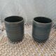 2 porcelain mugs