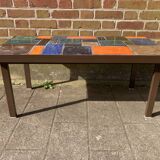 Vintage ceramic coffee table 1970