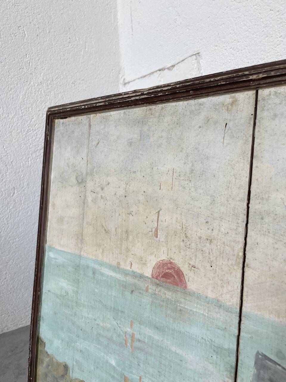 Painting on wood 1900