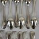 13 Ercuis silver-plated cutlery