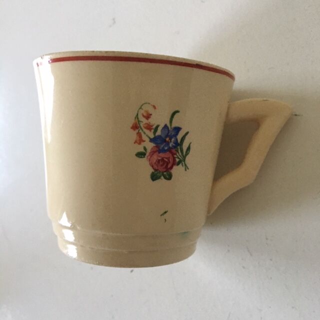 Coffee service 30s "the mill of wolves orchies" béarn