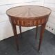 Bouillotte table in marquetry, signed Pagny Fils, Paris, early 20th century
