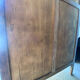 Art Deco wardrobe with oval mirror