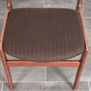 Set de 4 chaises de salle à manger en teck par Erik Buch pour Anderstrup 1950s