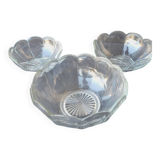 Set of 3 50's salad bowls