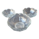 Set of 3 50's salad bowls