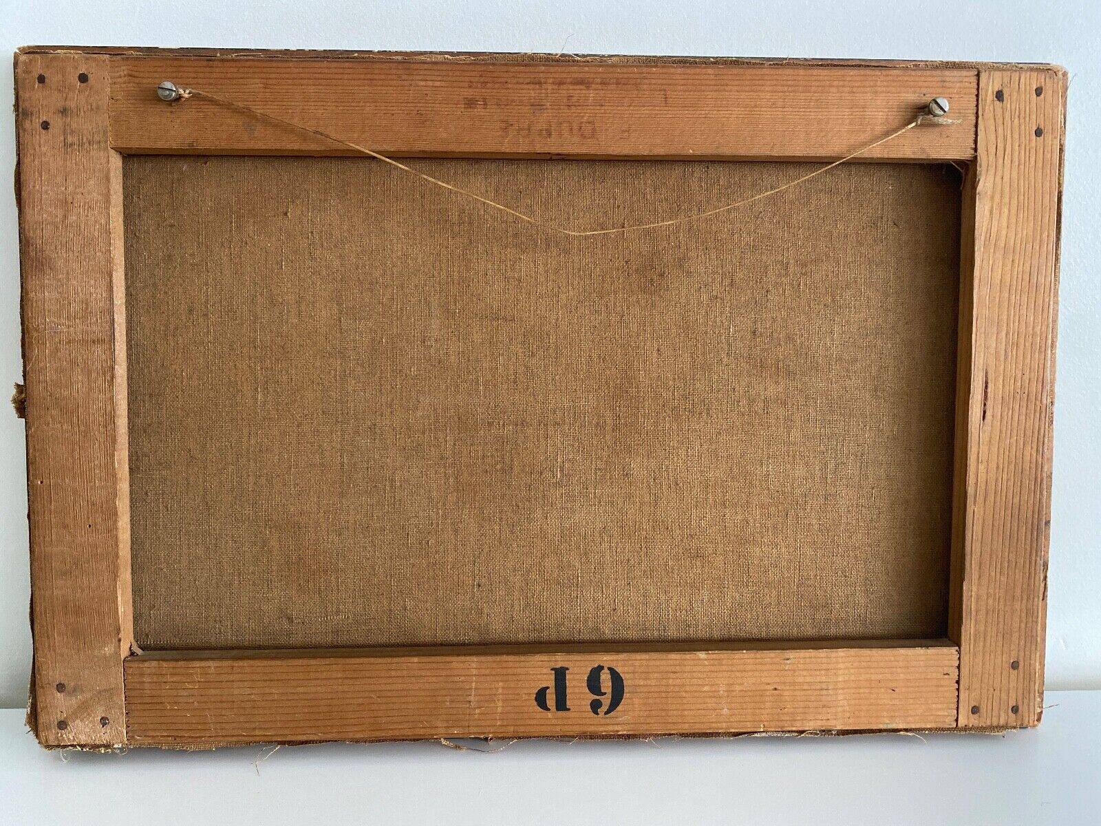 Oil on canvas by Geffroy women at the harvest early 20th century