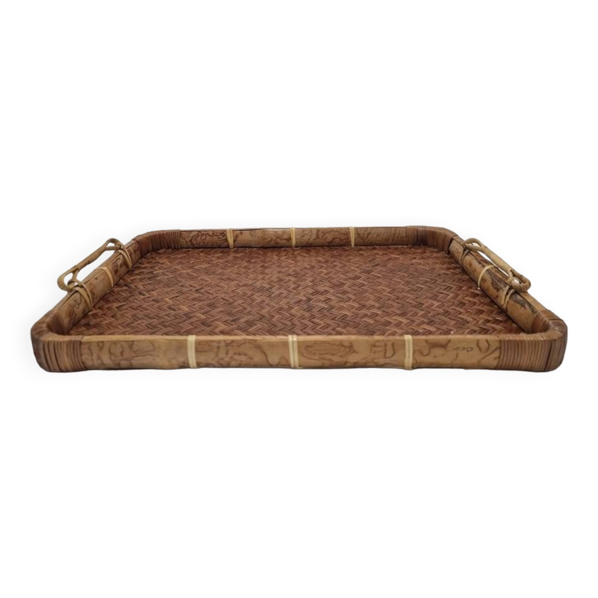 Wicker tray