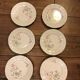 Dessert plates x6