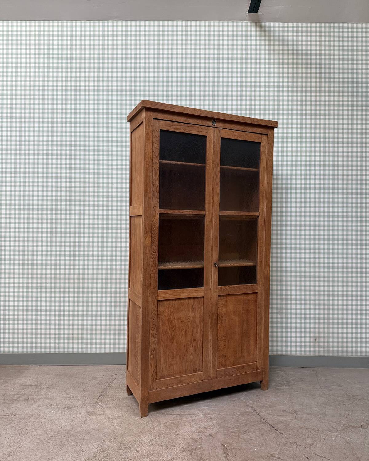 Vintage school glass cabinet (renovated)