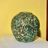 Vase en gres bleu - basque ciboure arroka