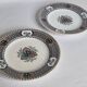 Pair of Royal Doulton plates 20.5 cm English earthenware Imari decoration 19th century