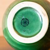 Green ceramic chest signed FG 70's