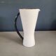 Vintage black and white diabolo pitcher