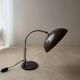 Hala desk lamp model 144 Busquet bronze brown 1950s