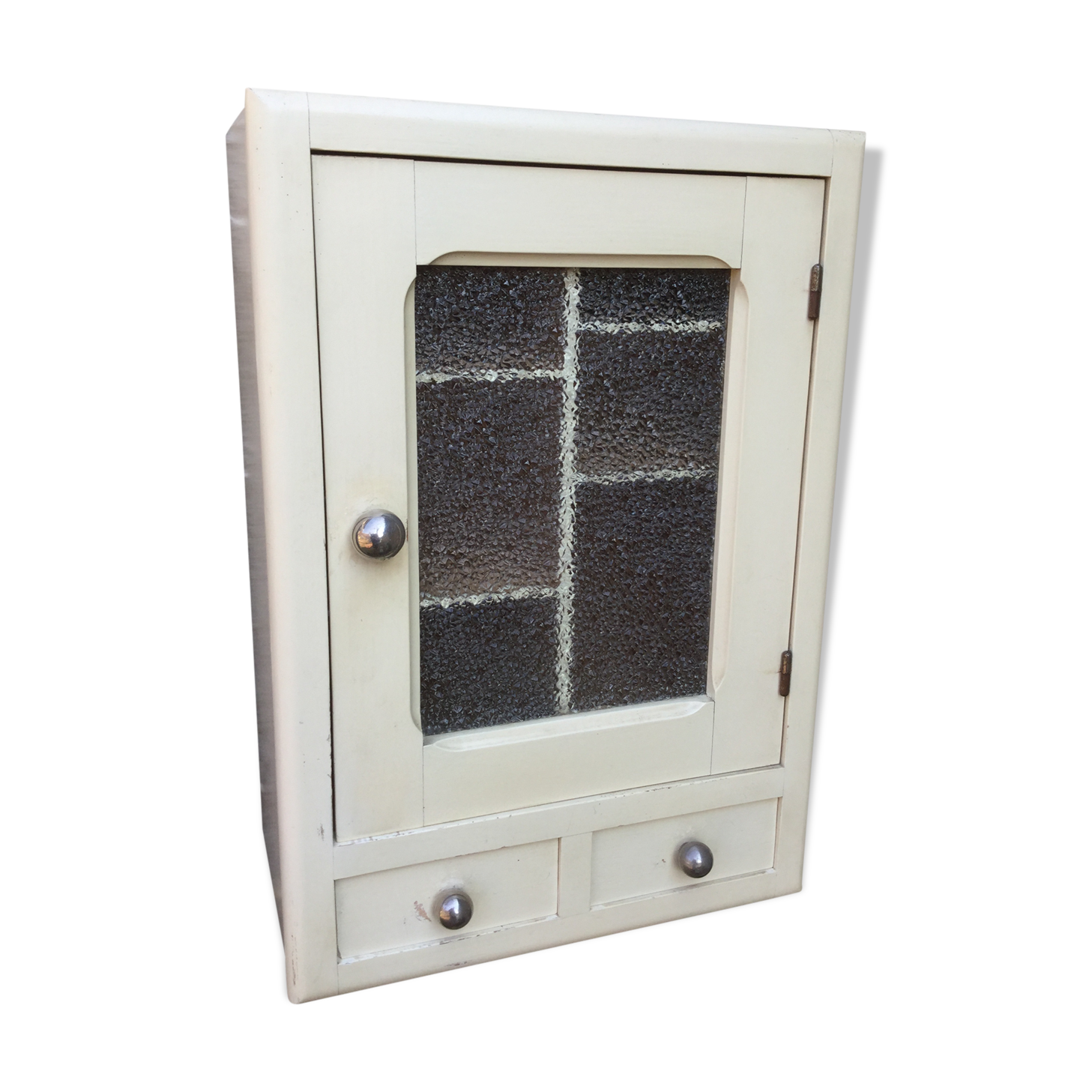 Mini white vintage wardrobe