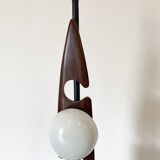 vintage Reggiani 3 opaline floor lamp, 1960