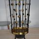 Metal, copper and brass Art Deco umbrella/plant stand.