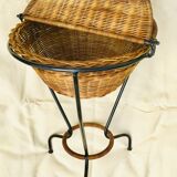 Rattan and wrought iron worker