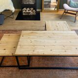 Set of 3 nesting coffee tables